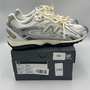 New Balance 204L Grey Green Lifestyle Shoes New in Box men8 women9.5